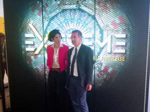 Opening the exhibition  “EXTREME. Alla ricerca delle particelle”