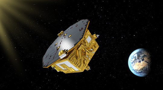 LISA Pathfinder in space