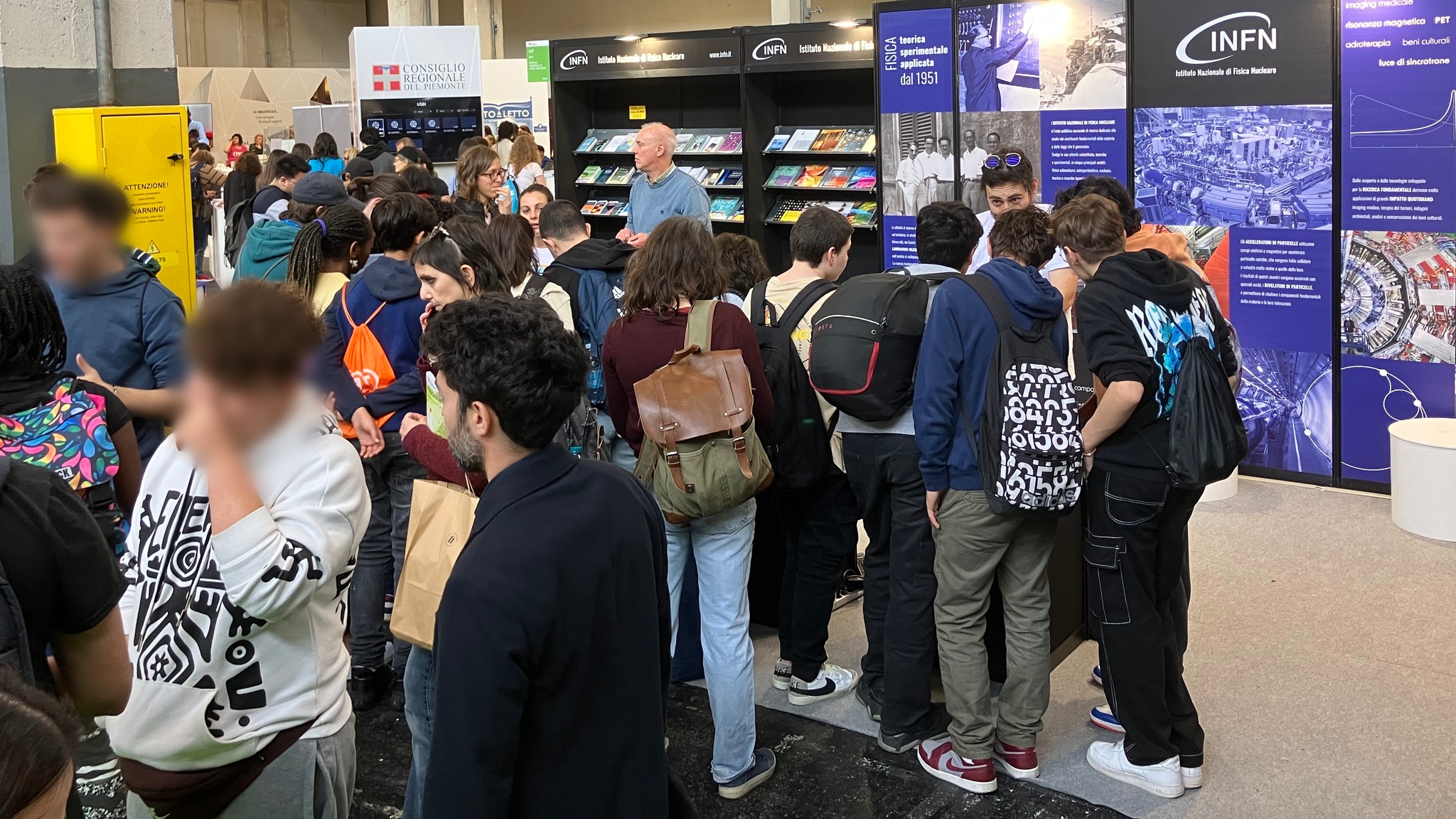 l'infn al Salone del Libro di Torino 2024