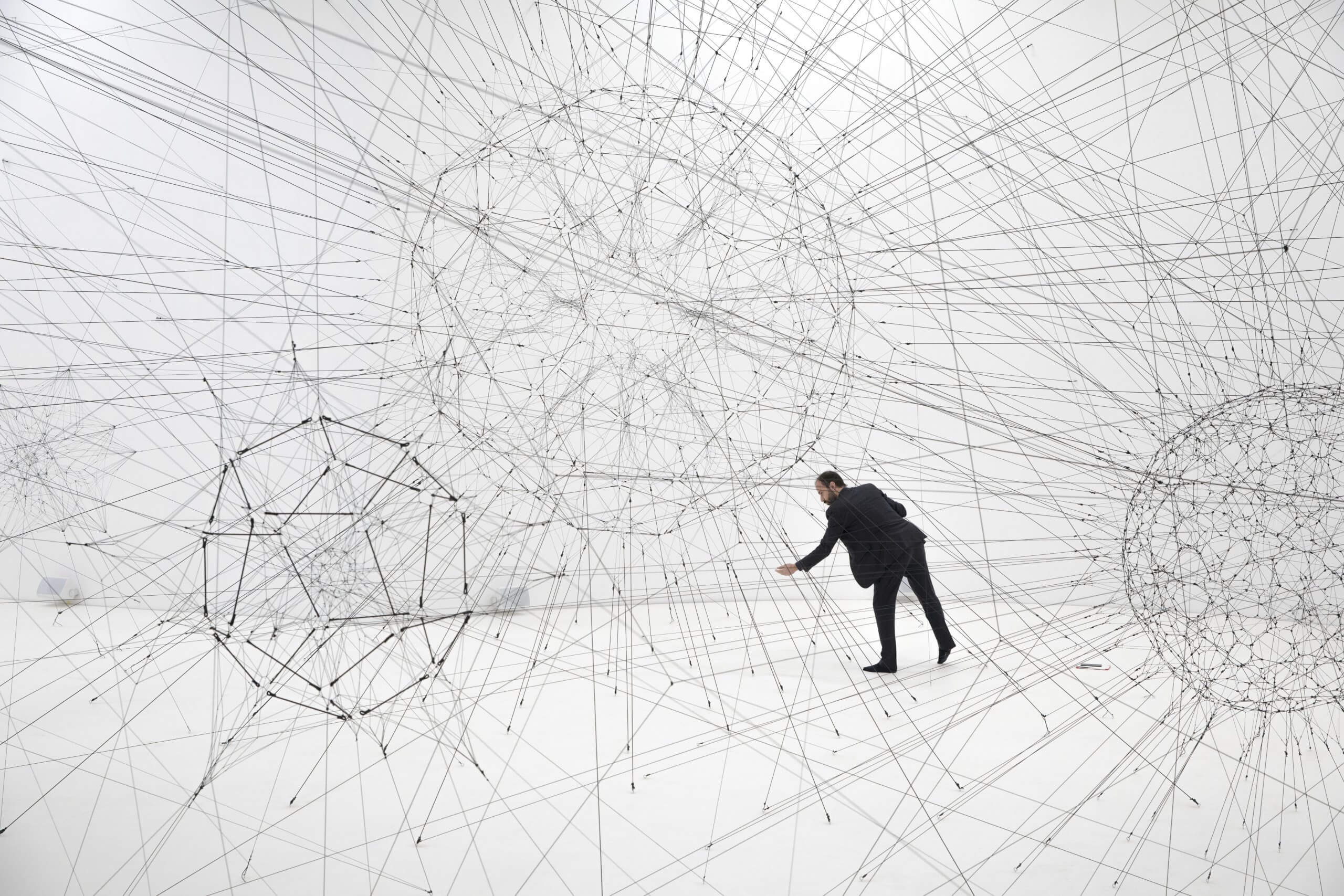 Installazione di Tomas Saraceno per INFN CNRS 2018