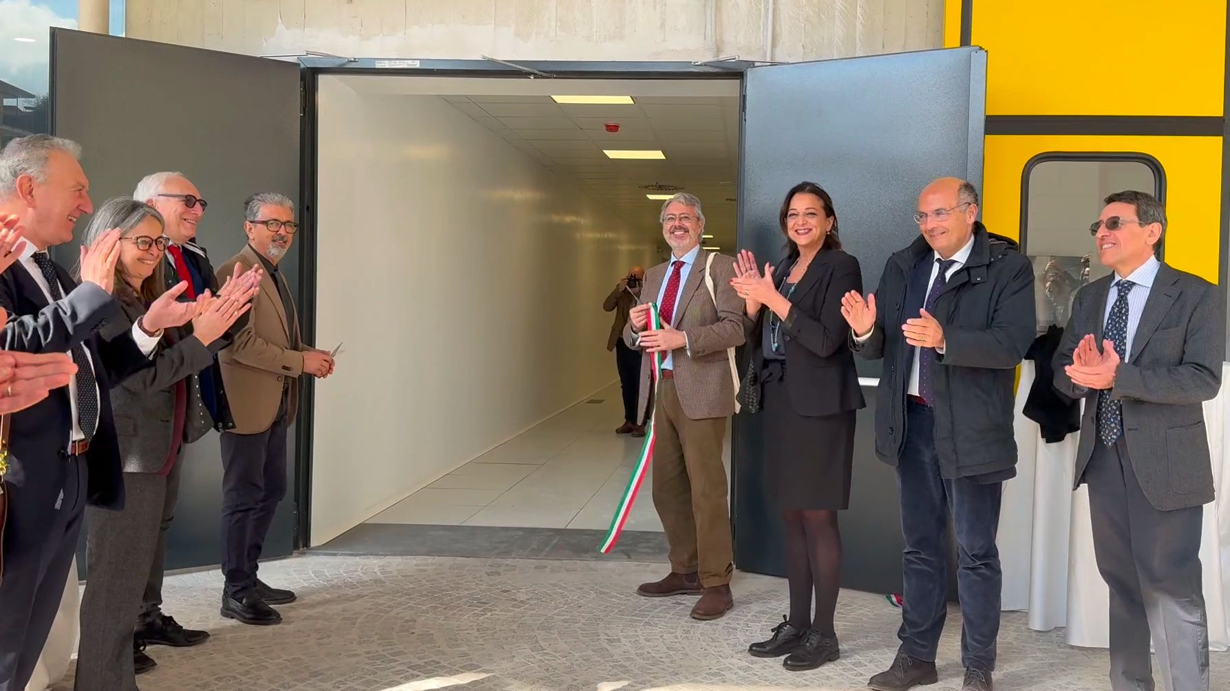 Inaugurazione dei laboratori PLANET e AIL a Napoli ©INFN