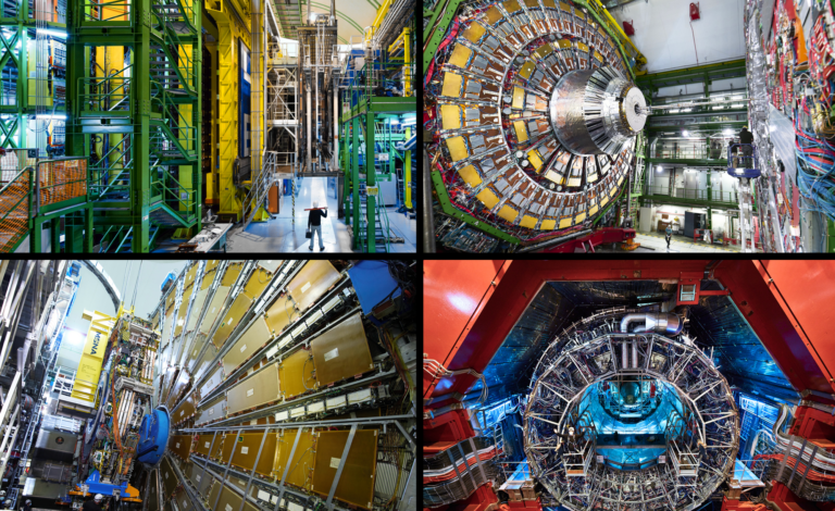 LHCb, CMS, ATLAS, ALICE