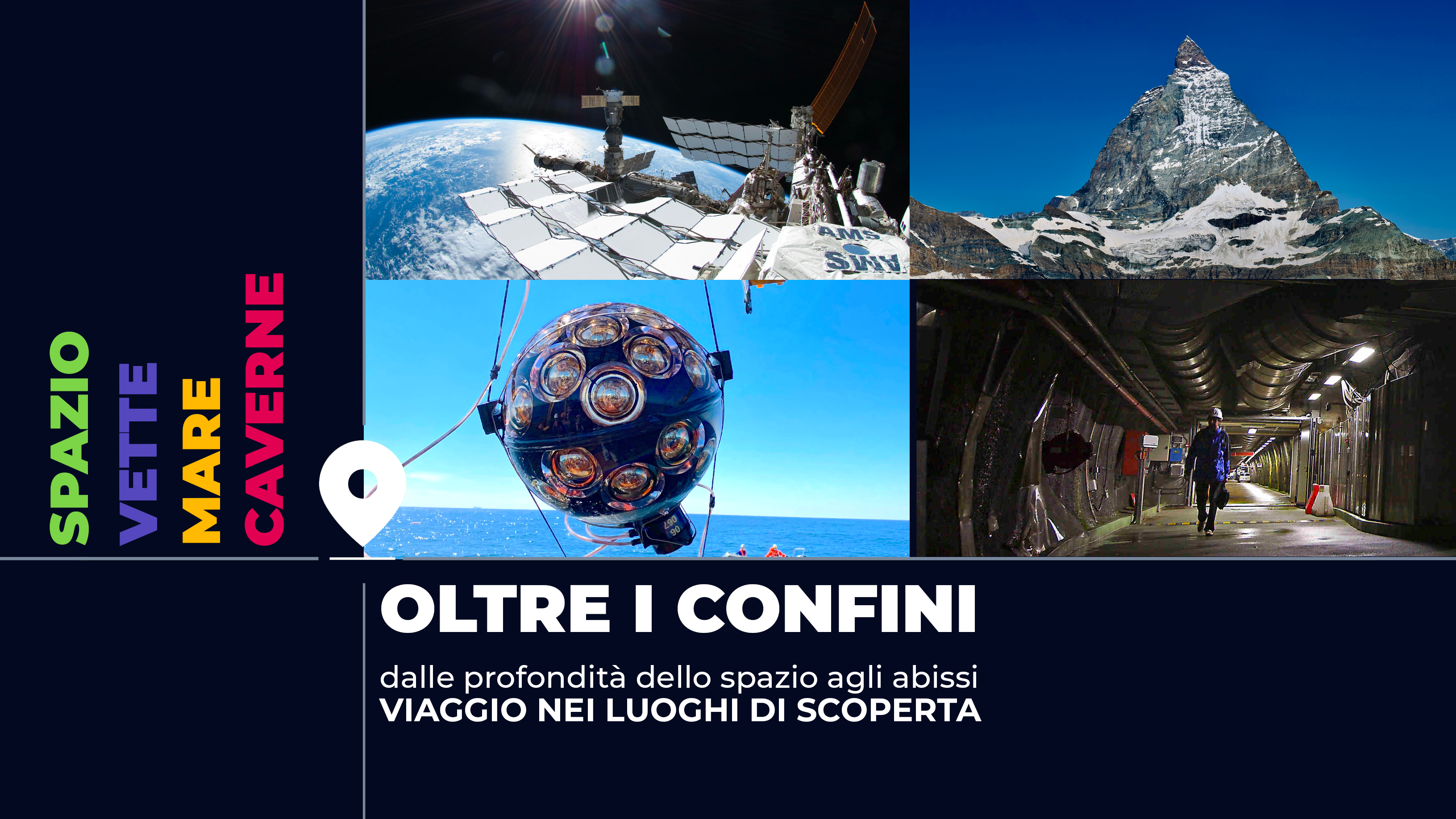 Immagine di copertina della serie di dirette "Oltre i confini"