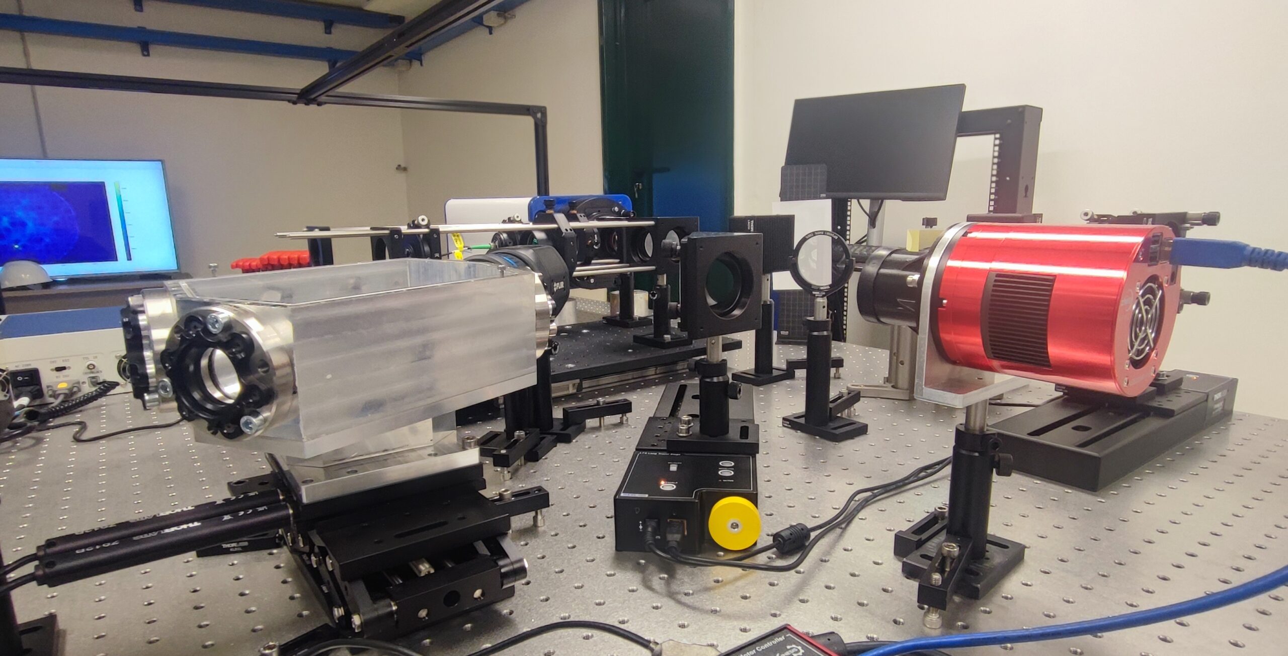 Dettaglio della strumentazione del laboratorio ADONI-ET