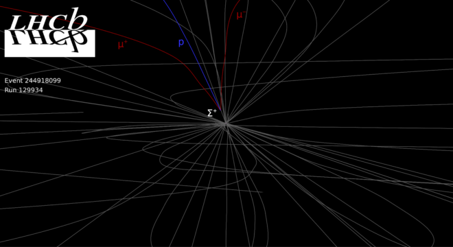 Decadimento del barione sigma-plus ©LHCb