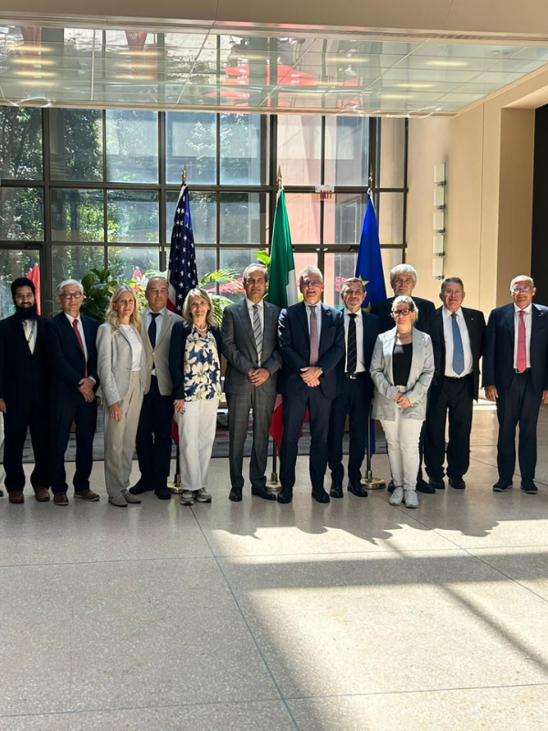 Italy-United States bilateral meeting, Italian Embassy in Washington, 3-4 September 2025