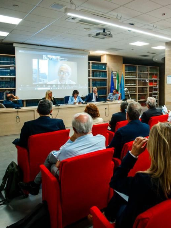 The event "Plasma Accelerators: the next frontier in technology", at the headquarters of the Lazio Region