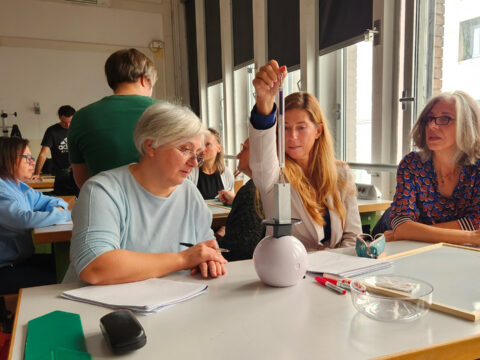 Docenti durante una giornata del corso di AggiornaMenti a Trieste