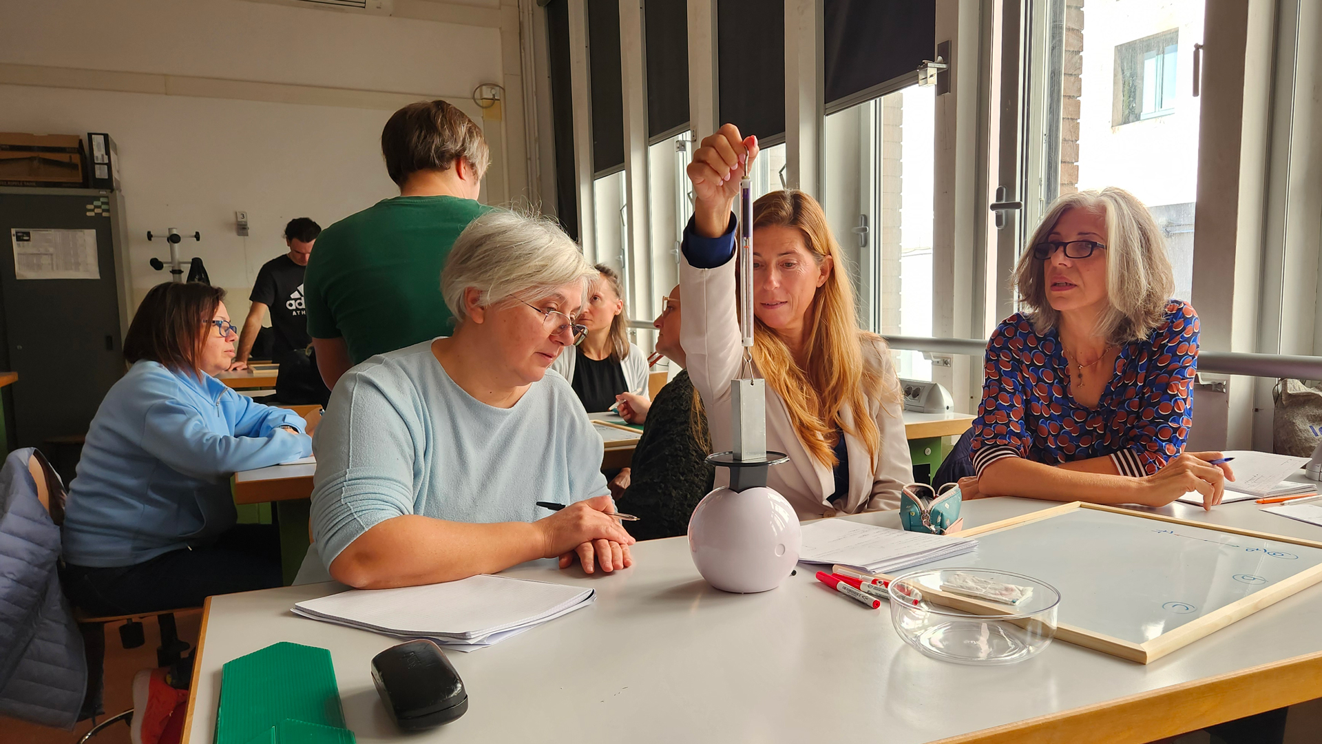 Docenti durante una giornata del corso di AggiornaMenti a Trieste