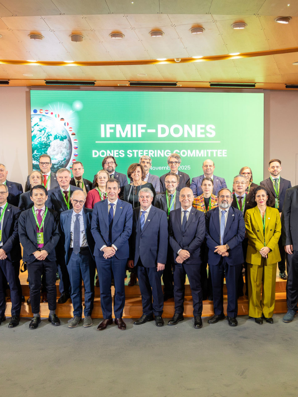 Cerimonia per la firma dell'accordo MIDA per IFMIF-DONES