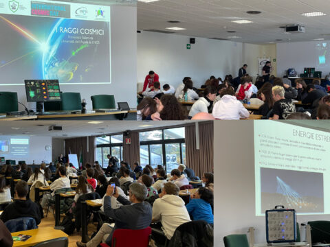 Collage di foto di studenti e studentesse durante l'ICD