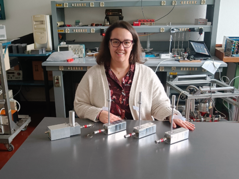 Anna Bianchi, ricercatrice ai Laboratori Nazionali di Legnaro dell'INFN