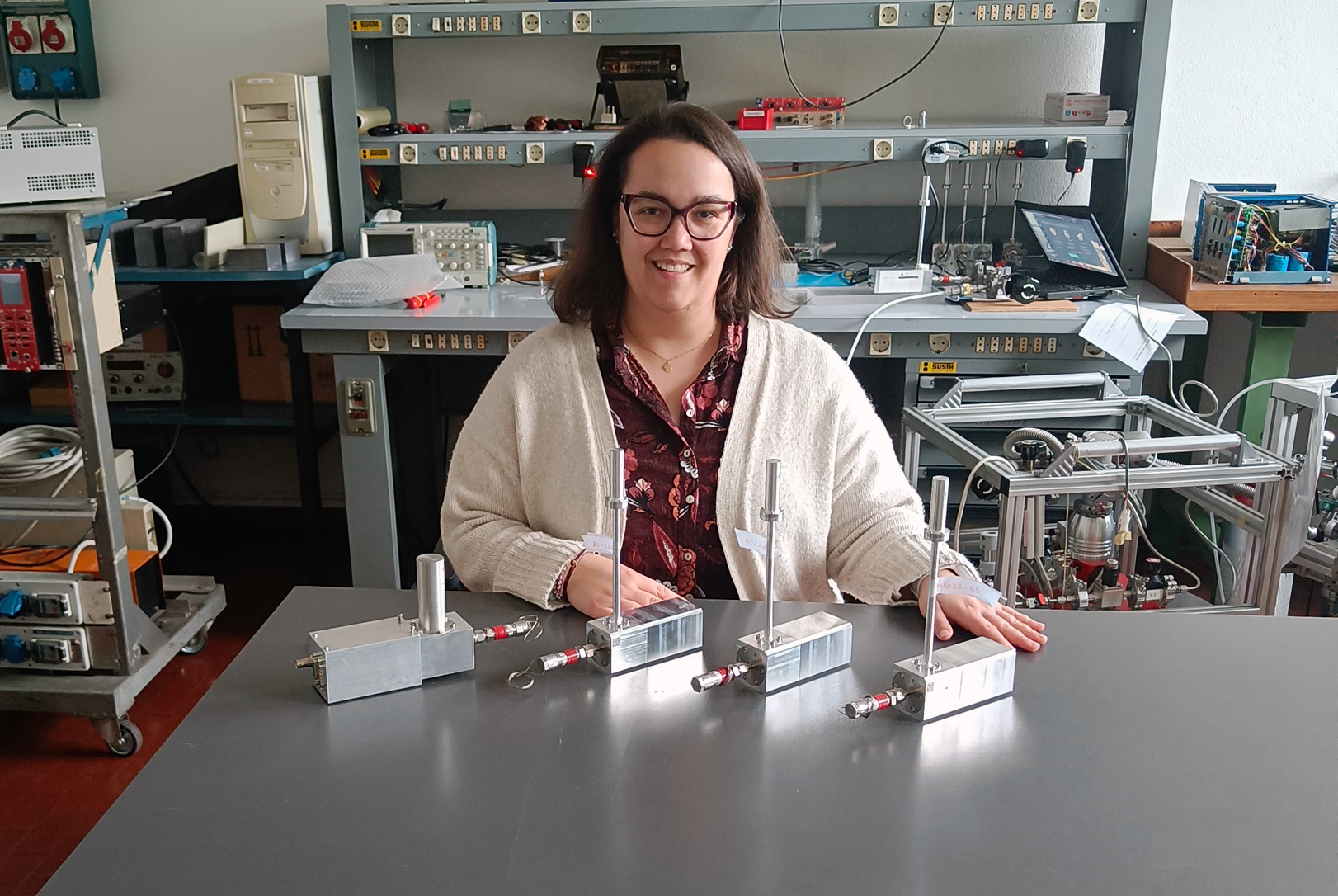 Anna Bianchi, ricercatrice ai Laboratori Nazionali di Legnaro dell'INFN