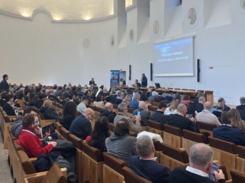 Apertura dei lavori della giornata di presentazione dei risultati finali del progetto KM3NeT4RR