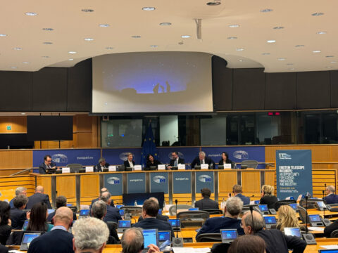 Nell'immagine un momento della conferenza 