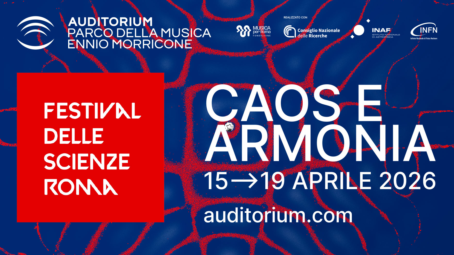 “Chaos and Harmony”, Rome Science Festival 2026