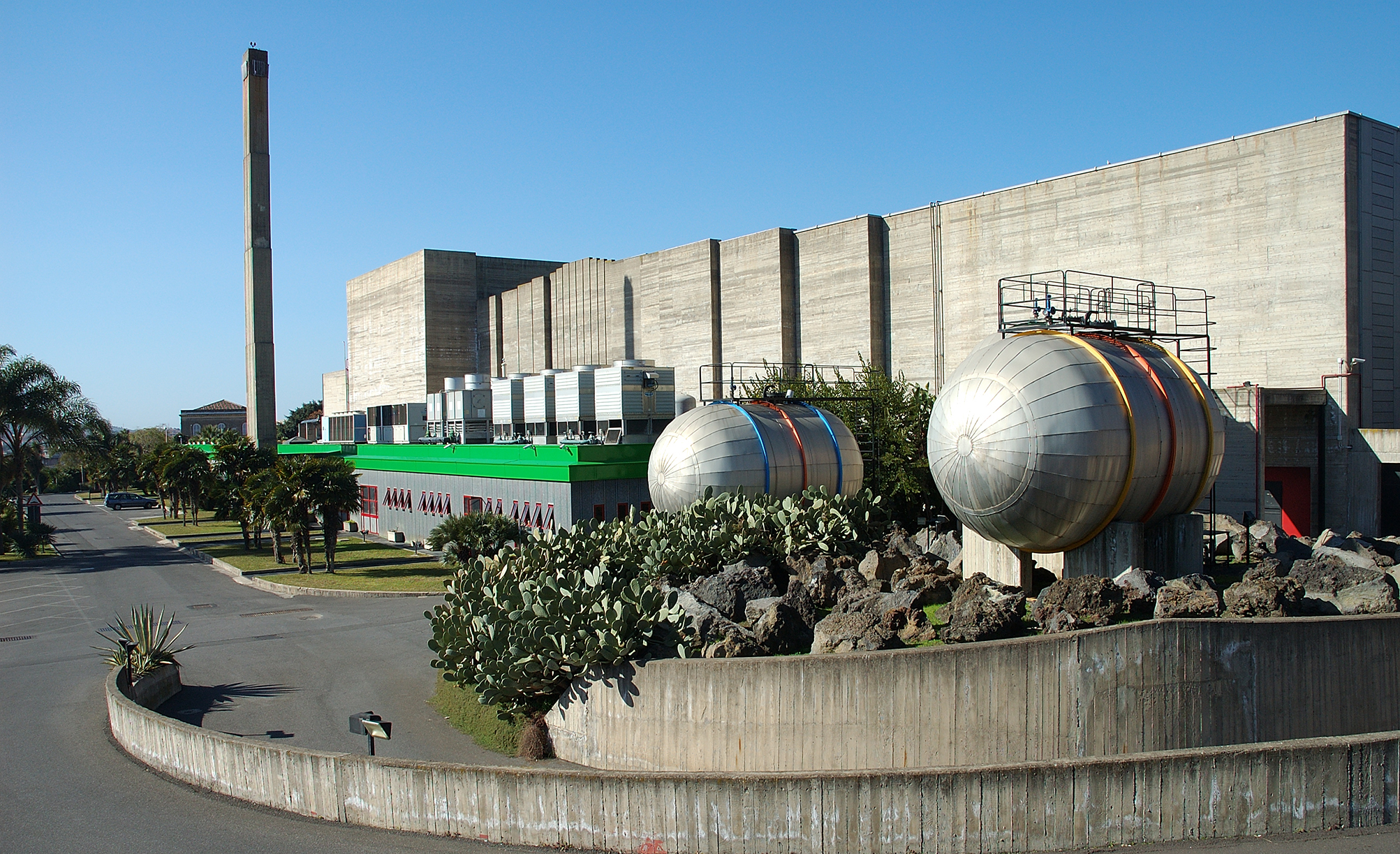 Esterni dei Laboratori Nazionali del Sud dell'INFN a Catania