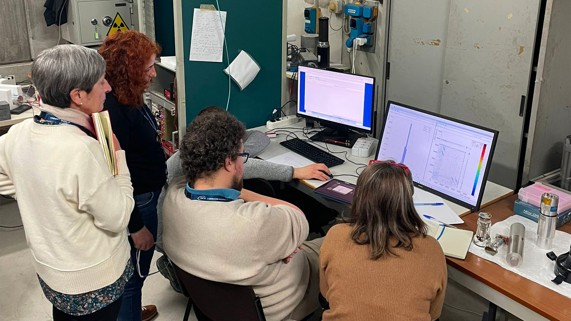 Docenti in laboratorio durante le attività di PID 2026
