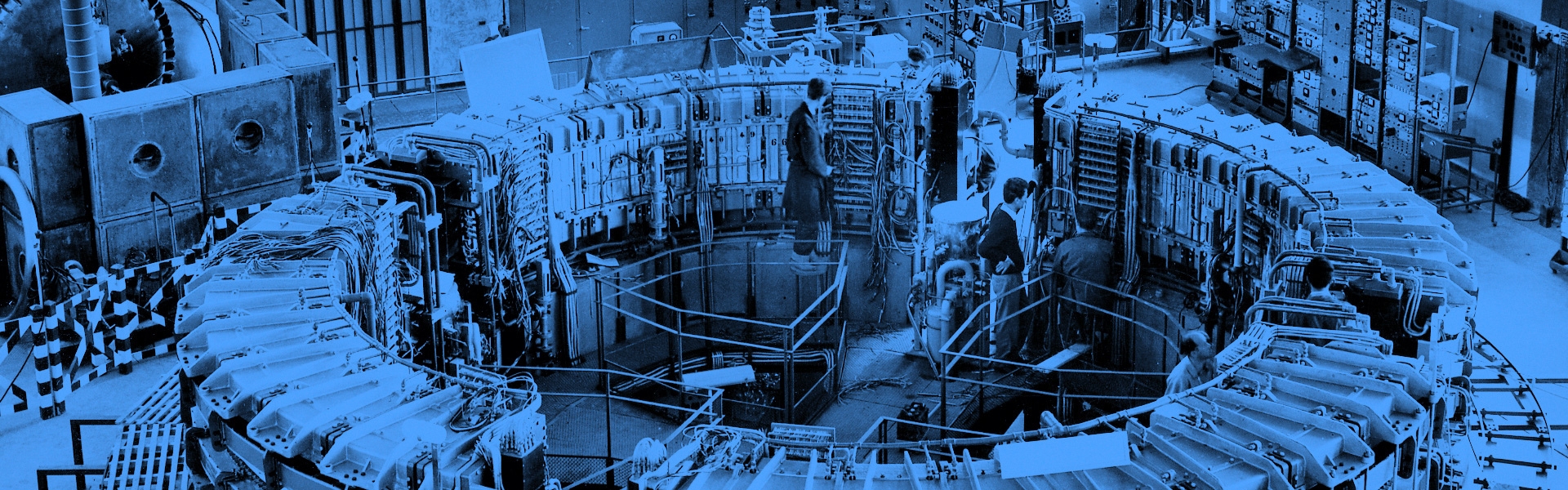 The INFN Frascati National Laboratories’ synchrotron, which began operating in 1959 ©INFN