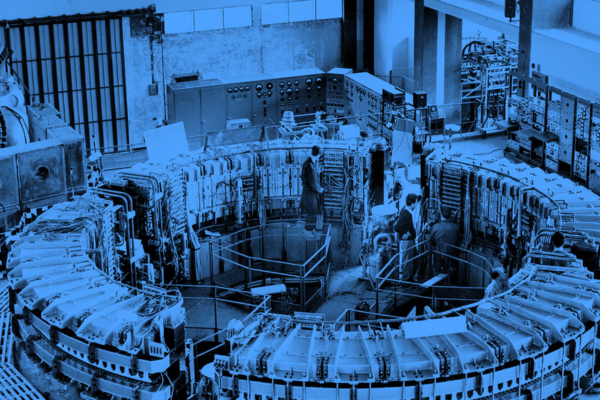 The INFN Frascati National Laboratories’ synchrotron, which began operating in 1959 ©INFN