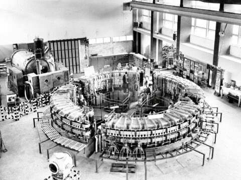Synchrotron, the first high-energy accelerator built in Italy at the INFN National Laboratories of Frascati.