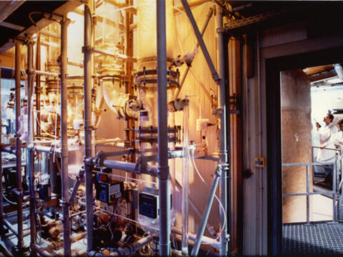 L'esperimento Gallex, attivo dal 1991 al 1997 nei Laboratori Nazionali del Gran Sasso dell'INFN.
